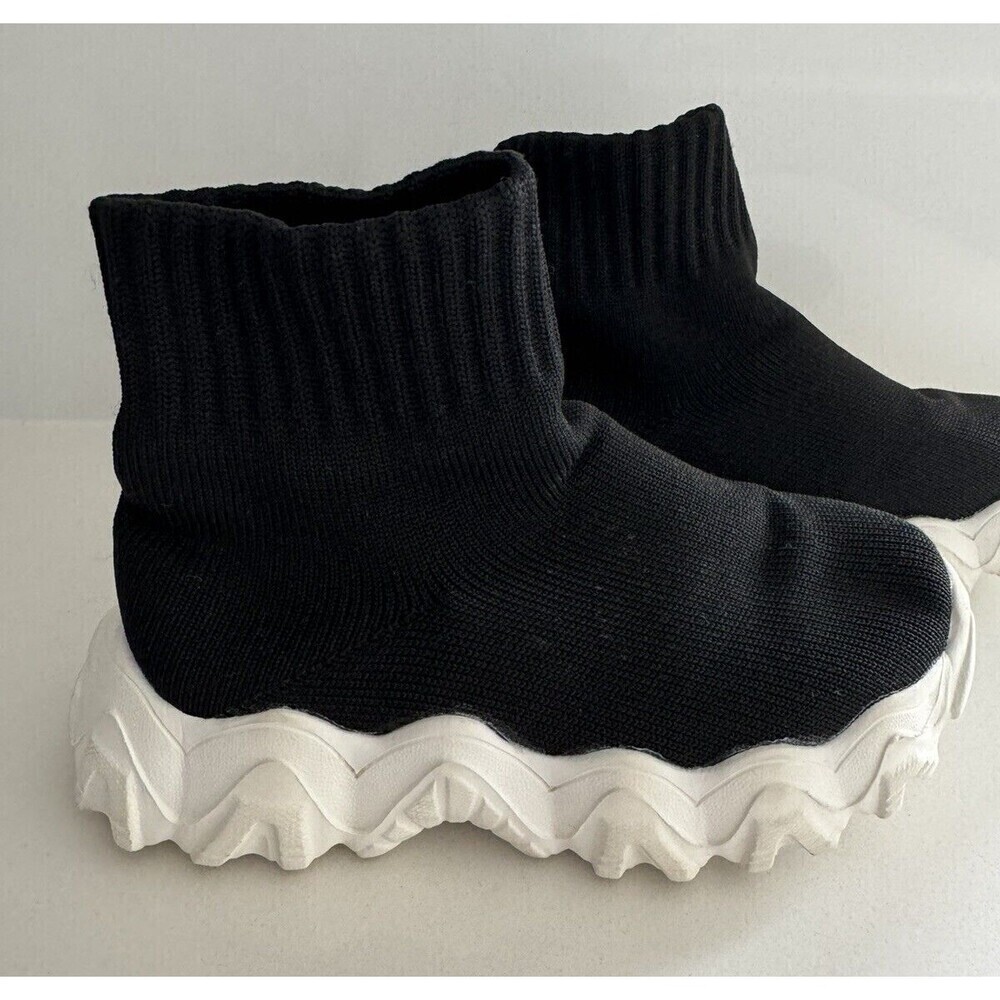 Girl's Sock Shoes Trainers Lightweight Walking Sneakers Comfort knit size 9US